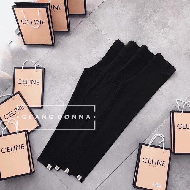 Quần legging trơn logo kèm túi Ce | BigBuy360 - bigbuy360.vn