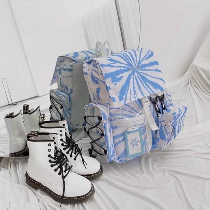 Balo Banawa Loang Màu Tiedye SS2 Unisex Ulzzang Kamex Store