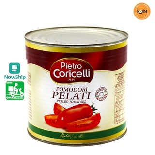 Cà Chua Nguyên Trái Lột Vỏ Pietro Coricelli Pomodori Pelati 2.5Kg