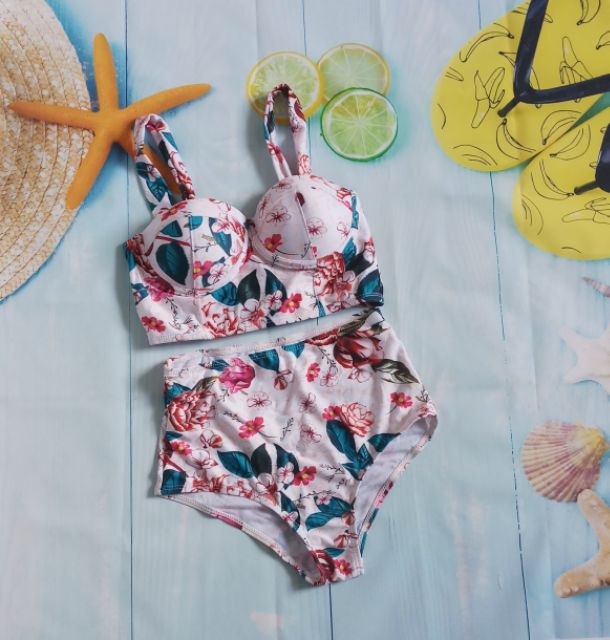 Bộ bơi họa tiêt hoa hồng Hàng Quãng Châu | BigBuy360 - bigbuy360.vn