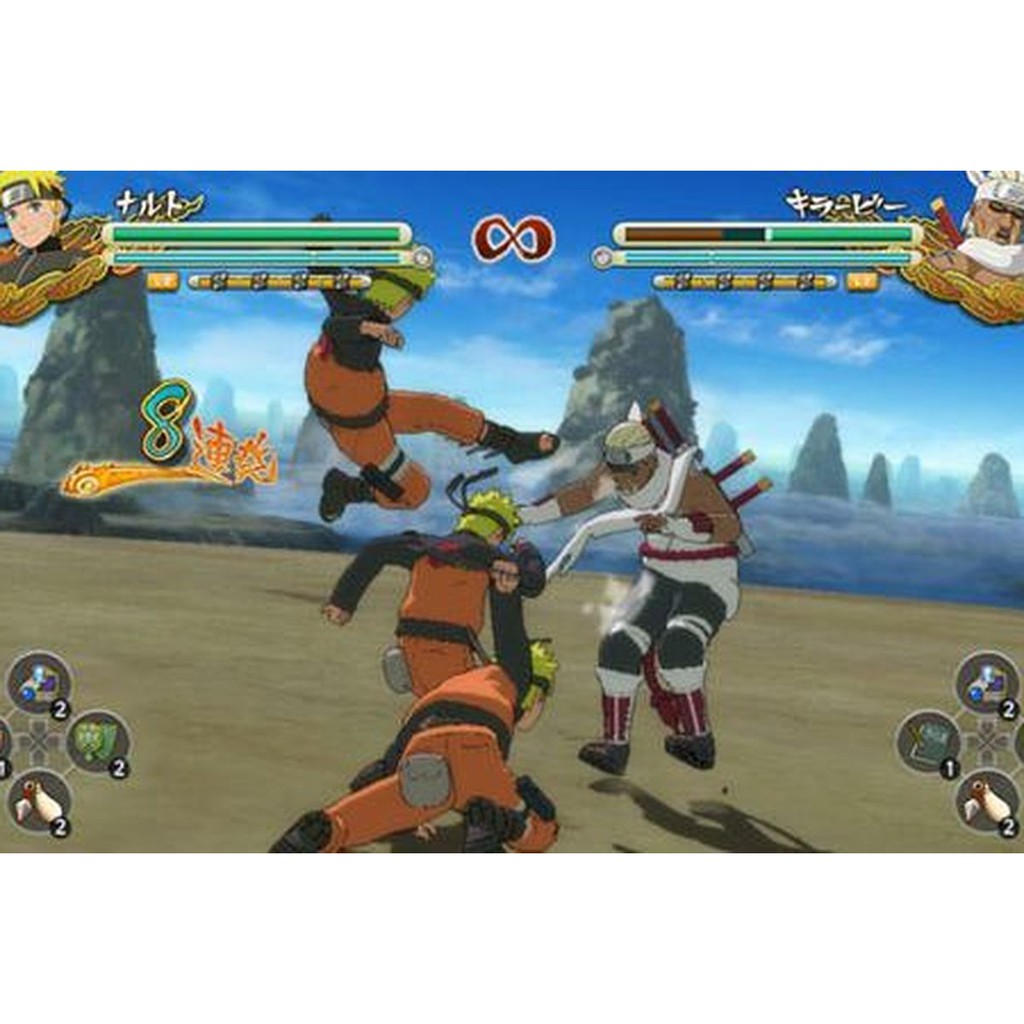 Đĩa Dvd Game Naruto Ultimate Ninja Strom Revolution