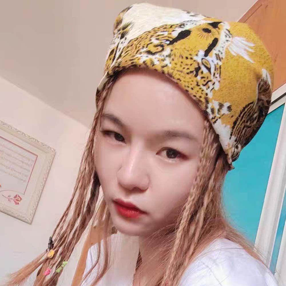 FORBETTER Khăn Vuông Tự Làm Mặt Nạ Đa Năng 55cm * 55cm Phong Cách Hip Hop
