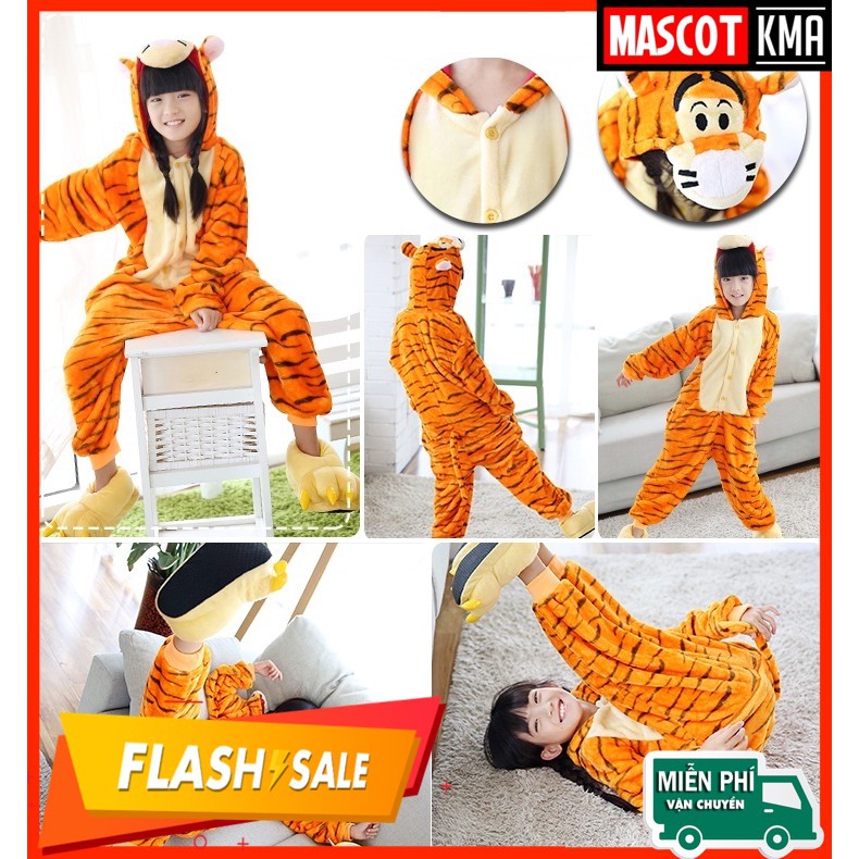 BỘ ĐỒ THÚ HỔ CAO CẤP TRẺ EM