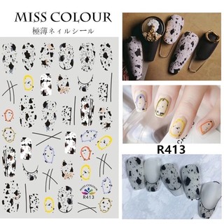 sticker mẫu mới dán móng nail cute