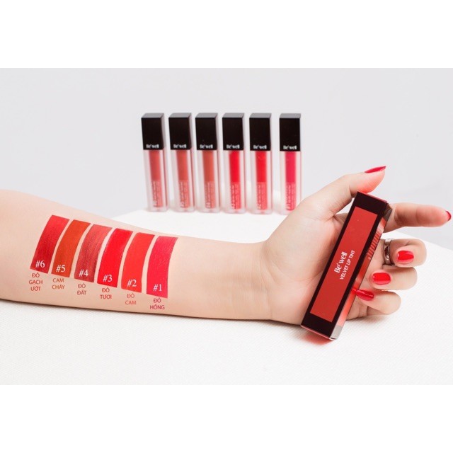 Son kem lì Be'Well Velvet Lip Tint Hàn Quốc