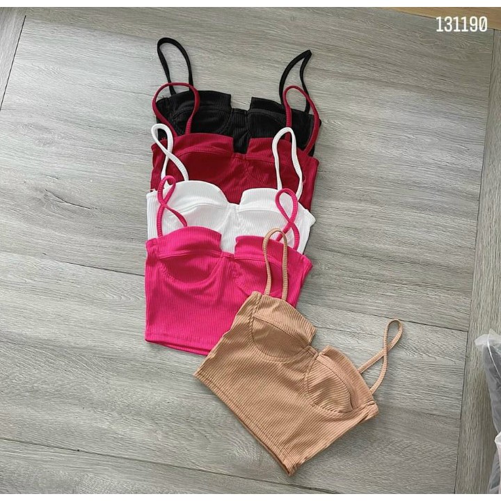 Áo 2 dây khoét ngưc Croptop siêu Hot Shop Cam Kết Hàng Y Hình Chính Chủ ( Size từ 40-53kg)