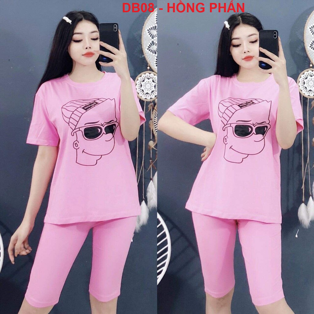 [Sale] ĐỒ BỘ LỬNG IN HÌNH HOẠT HÌNH NGỘ NGHĨNH DB08 [RẺ VÔ ĐỊCH] | BigBuy360 - bigbuy360.vn