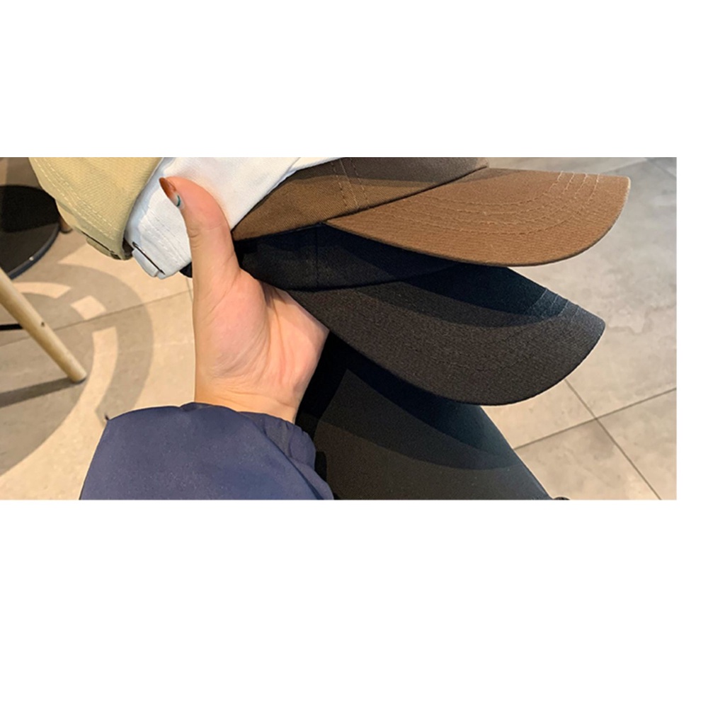 L Mũ Lưỡi Trai Bóng Chày Che Nắng Mùa Hè Cỡ Lớn In Chữ Phong Cách Hàn Quốc Dễ Phối Đồ Hợp Xu Hướng Cho Nữ