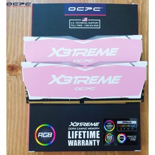 RAM OCPC X3TREME M/B SYNC RGB (Pink) 16GB – 3000MHz
