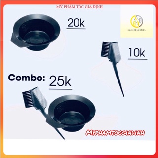 DỤNG CỤ CHÉN & CỌ NHUỘM TÓC CAO CẤP TẠI NHÀ