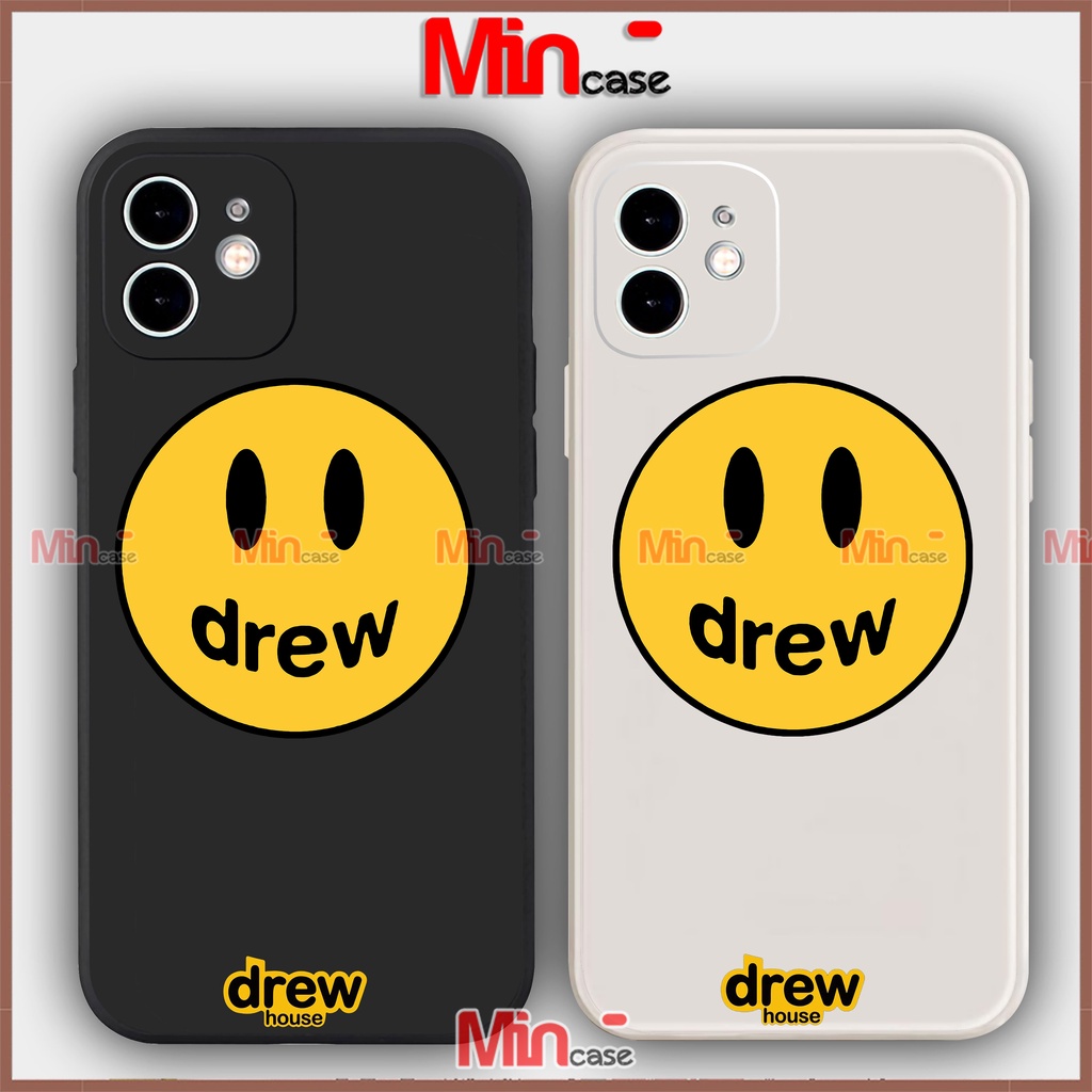 Ốp lưng iPhone Drew cạnh viền vuông silicon mềm dẻo bảo vệ camera cho iphone 6/6s/7/8/X/XS/XR/11/12/13 Pro Plus Max