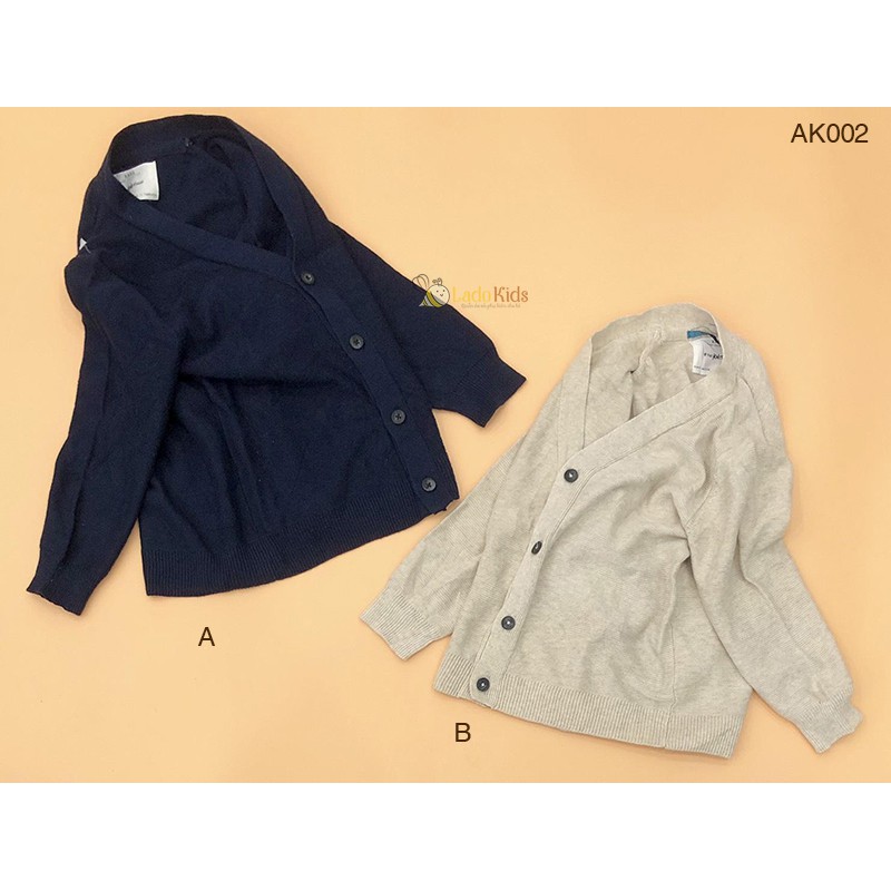 Áo khoác len Cardigan bé trai size đại Zara (2-12Y) - AK002