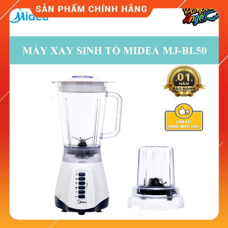 [FreeShip] Máy xay sinh tố MIDEA MJ-BL50 , Hàng chính hãng - Bảo hành 12 tháng