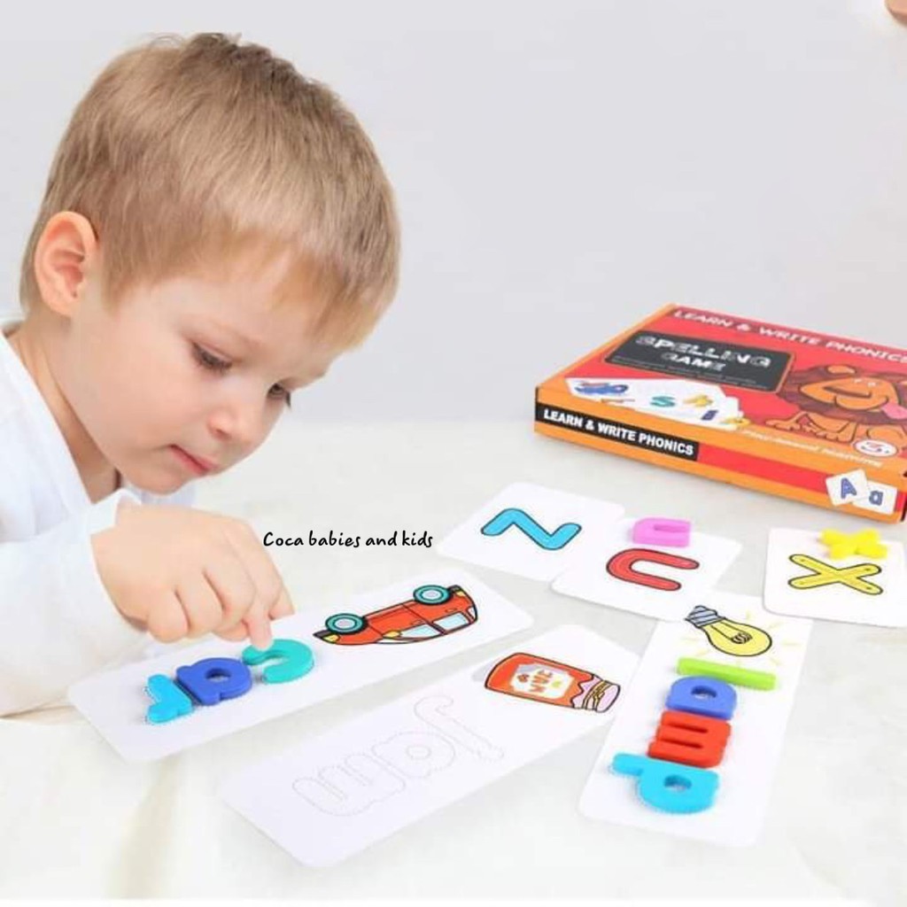 Đồ chơi cho bé học tiếng anh - spelling game phiên bản mới 2021