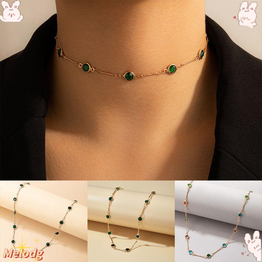 Vòng cổ Handmade Thời Trang Dành Cho Nữ|Cổ Áo Xanh