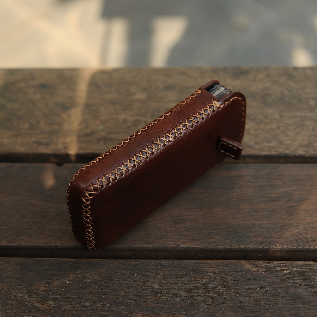 Bao da Nokia 8800/6700 handmade - Da bò thật 100% - Bao điện thoại handmade miễn phí khắc hình