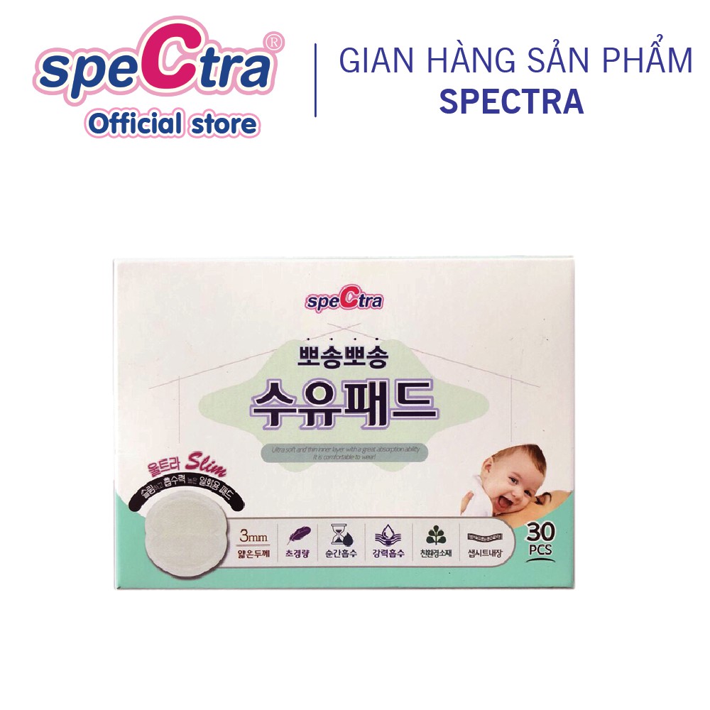 Miếng Thấm Sữa Spectra Dùng Một Lần (30 Miếng/ Hộp)