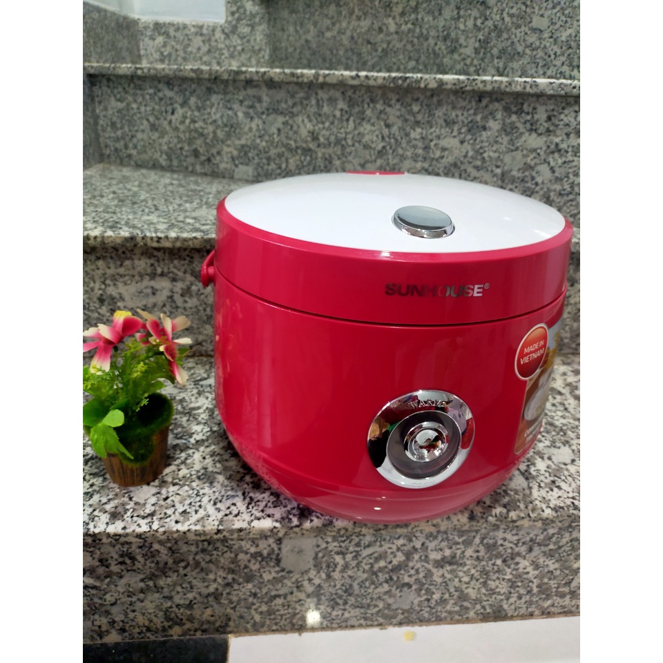 Nồi cơm điện Sunhouse shd8606r 1.8L hàng xịn đẹp bền rẻ [Hàng trưng bày rẻ có cả hàng mới