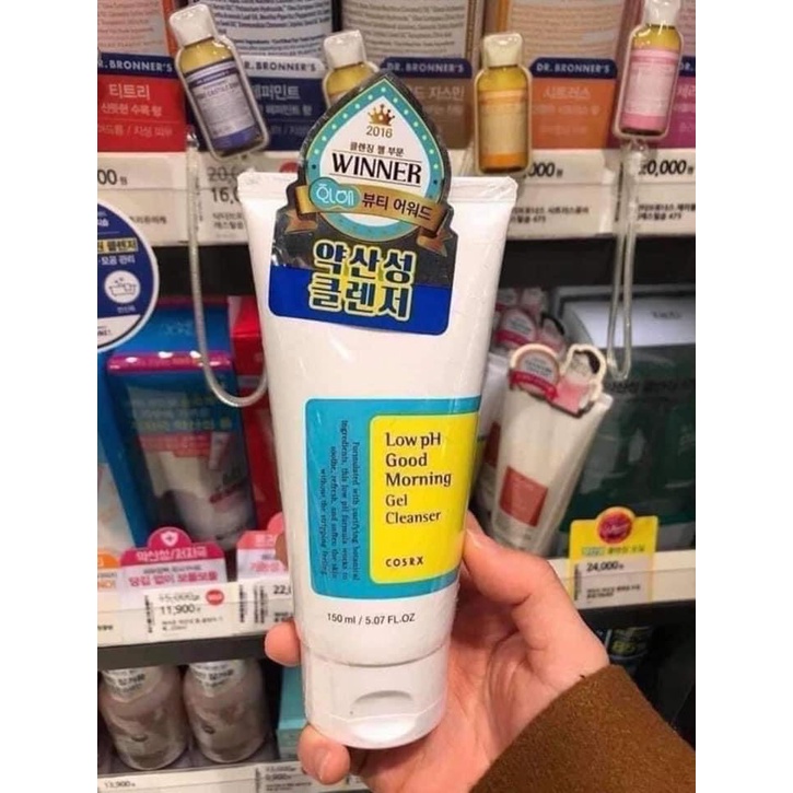 Sữa Rửa Mặt Dịu Nhẹ Làm Sạch Sâu Cosrx Low PH Morning Gel 150ml | BigBuy360 - bigbuy360.vn