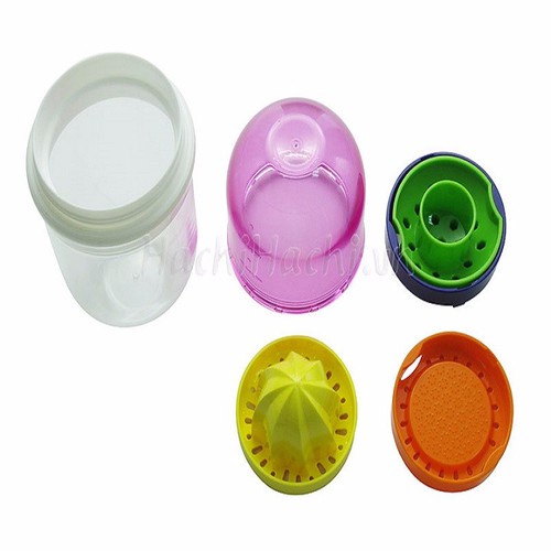 Bộ dụng cụ làm sinh tố đa năng sản xuất Nhật Bản chất liệu Silicone, nhựa an toàn sức khỏe