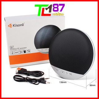 Loa bluetooth kisonli q7 loa nghe nhạc không dây bluetooth km7 - loa để bàn blutooth mini dễ thương giá rẻ