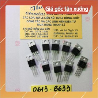 Cặp đèn d613 /b633 giá cho 5 đôi
