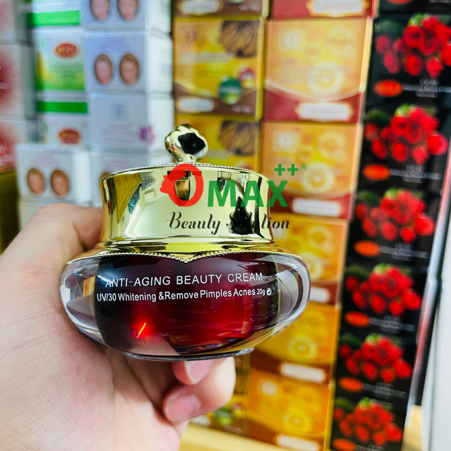 KEM LAYSMON ĐỎ - CHỐNG NHĂN - NGỪA LÃO HOÁ UV/30 - ANTI-AGING BEAUTY CREAM 20G