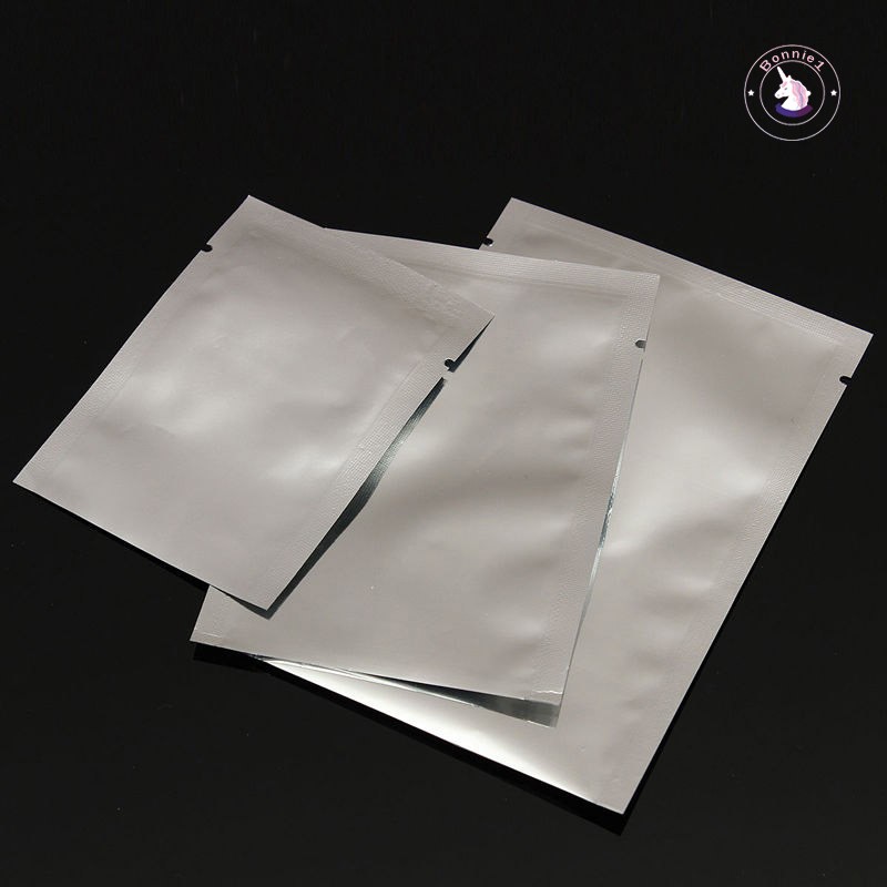 Set 100 túi nhôm hút chân không đựng thực phẩm tiện lợi