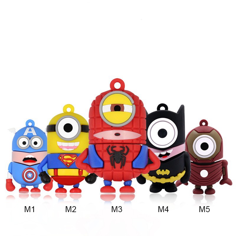 USB 2.0 hình siêu anh hùng Minions dễ thương