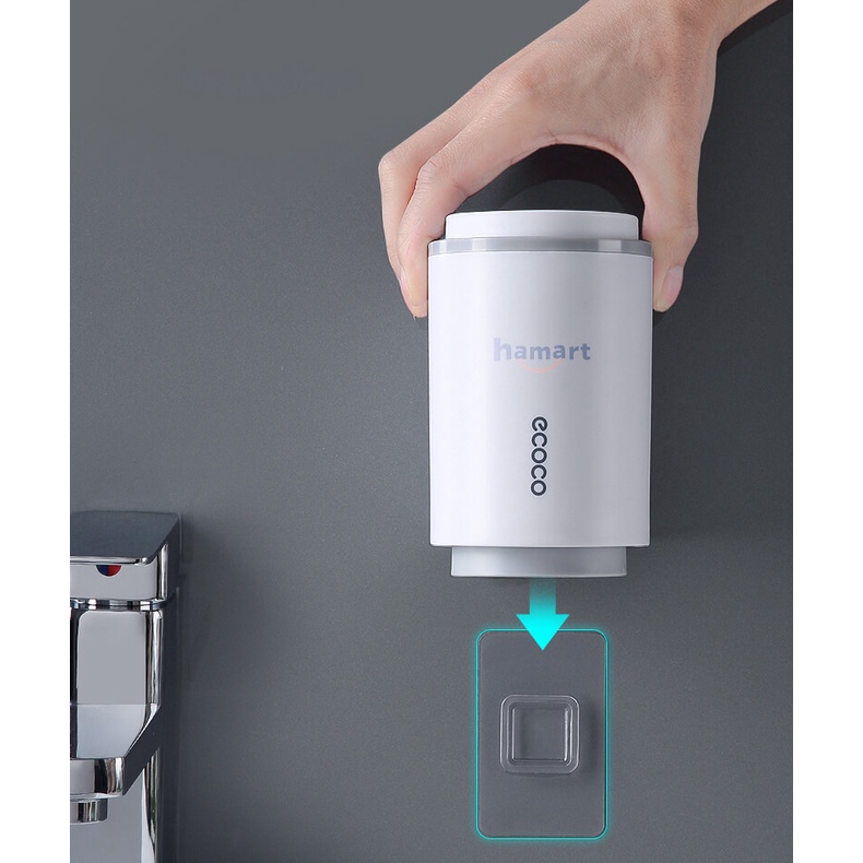 5 Mẫu Miếng Dán Móc Vuông Thay Thế Treo Giá Kệ Nhả Kem Đánh Răng Ecoco Dính Tường Siêu Chắc