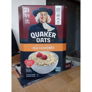 Yến Mạch QUAKER OATS thùng 4,52kg ( Cán dẹt- cán vỡ) giảm cân, ăn liền