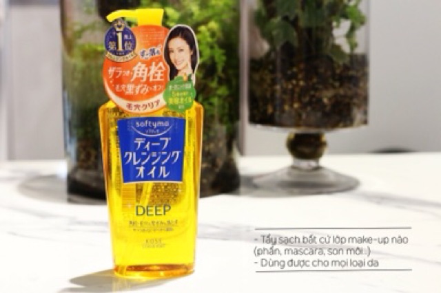 Dầu tẩy trang Softymo Kose Cleansing Oil