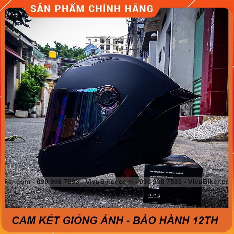 Mũ bảo hiểm Fullface Asia mt136 SRT - bảo hành chính hãng 12th