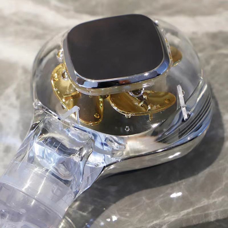 Vòi Hoa Sen Áp Suất Cao Trong Suốt Có Công Tắc Bật / Tắt