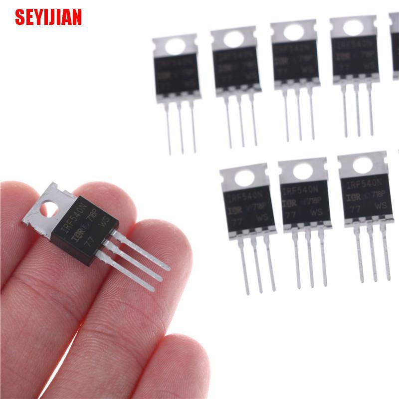 Set 10 Nguồn Điện Irf540N Irf540 To-220 N-Channel 33A 100V Chuyên Dụng