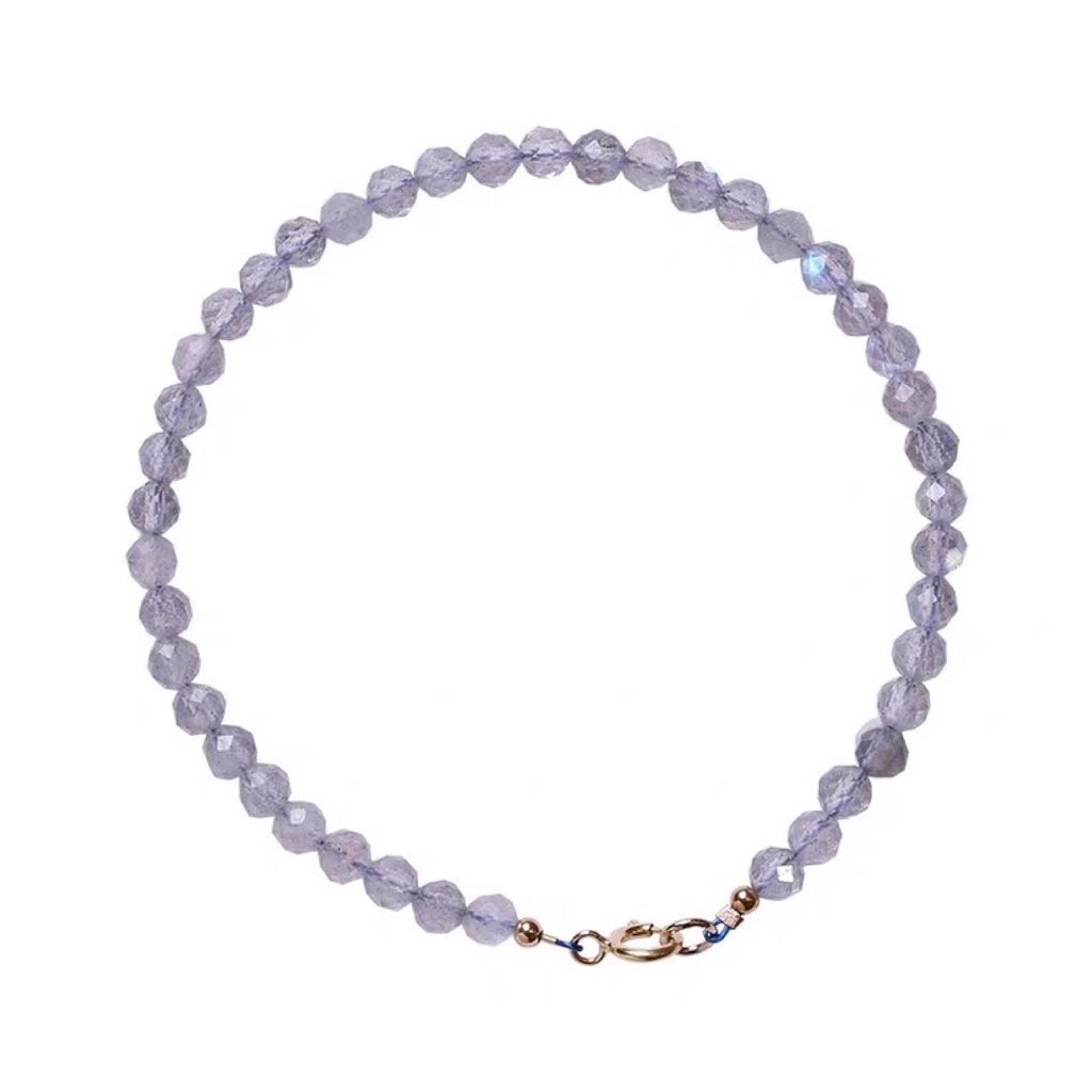 [Hàng Mới Về] Vòng Tay Chuỗi Hạt Màu Xám Thời Trang Mùa Hè Cho Nữ