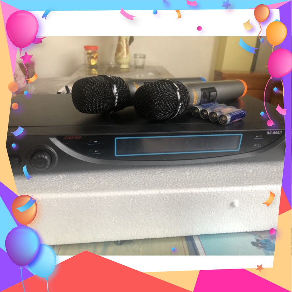 xả kho mic không dây BOSS BS999 siêu rẻ