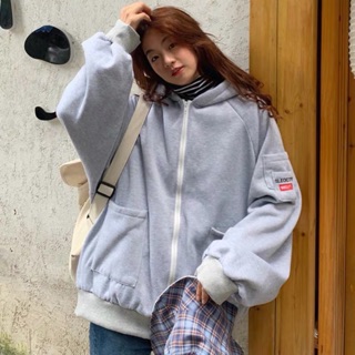 ORDER Áo hoodie kéo khoá.