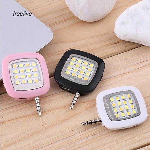 Đèn Led Mini Hỗ Trợ Chụp Ảnh Selfie Cho Điện Thoại Thông Minh