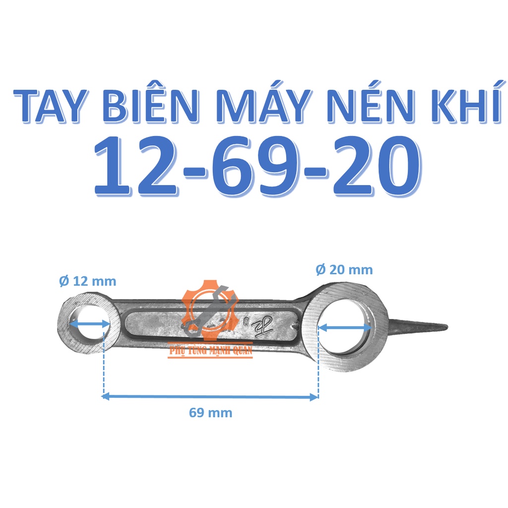 Tay biên máy nén khí - tay dên máy nén khí