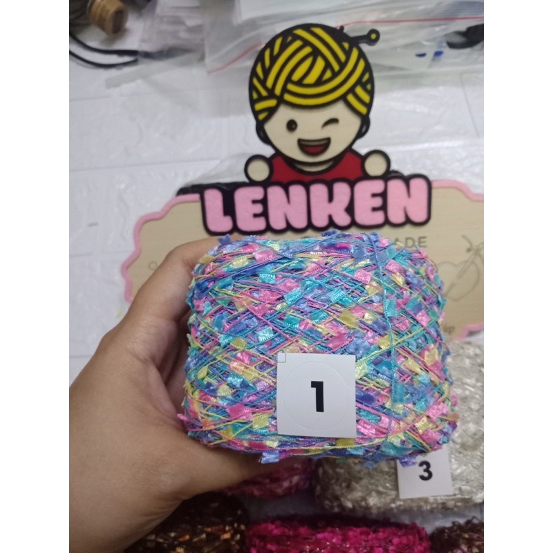 Sợi cờ bông cuộn 100g
