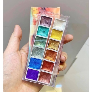 Set nhũ nước 12 màu