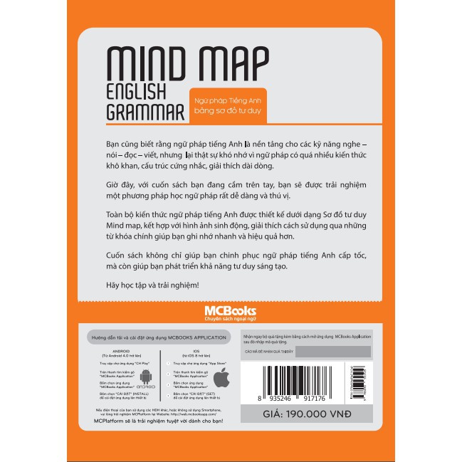 Sách - Ngữ Pháp Tiếng Anh Bằng Sơ Đồ Tư Duy (Mind Map English Grammar)