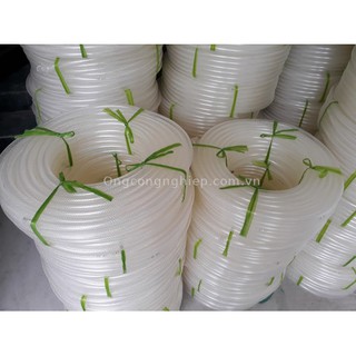 1 CUỘN 50MÉT Ống nhựa mềm dẫn nước màu trắng phi 21