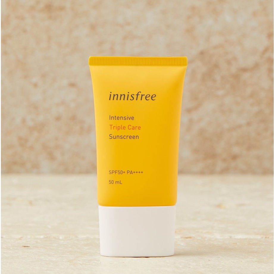 Kem chống nắng chống trôi, điều chỉnh tông da Innisfree intensive Triple Care Sunscreen SPF 50+ PA+++ 50ml - NiNiShop