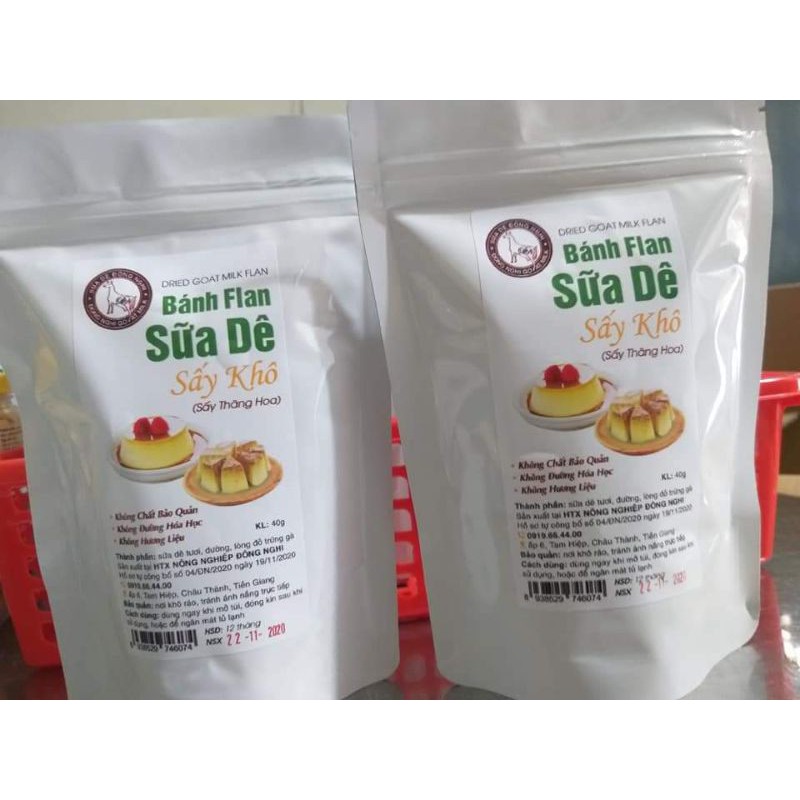 Bánh plan sữa dê sấy khô 40g