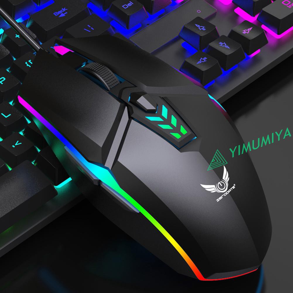 Chuột Quang Gaming Yi Zerodate G1 Rgb Có Dây Cho Laptop