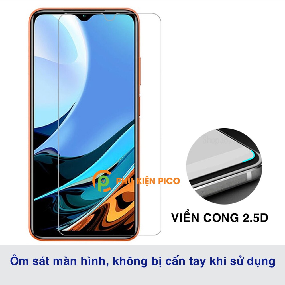 Kính cường lực Redmi 9T full màn chính hãng Gor dùng chung với mọi loại ốp lưng - Dán màn hình Xiaomi Redmi 9T