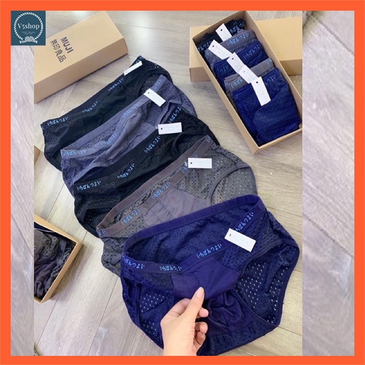 Quần sịp nam tam giác cotton thông hơi cao cấp SC5