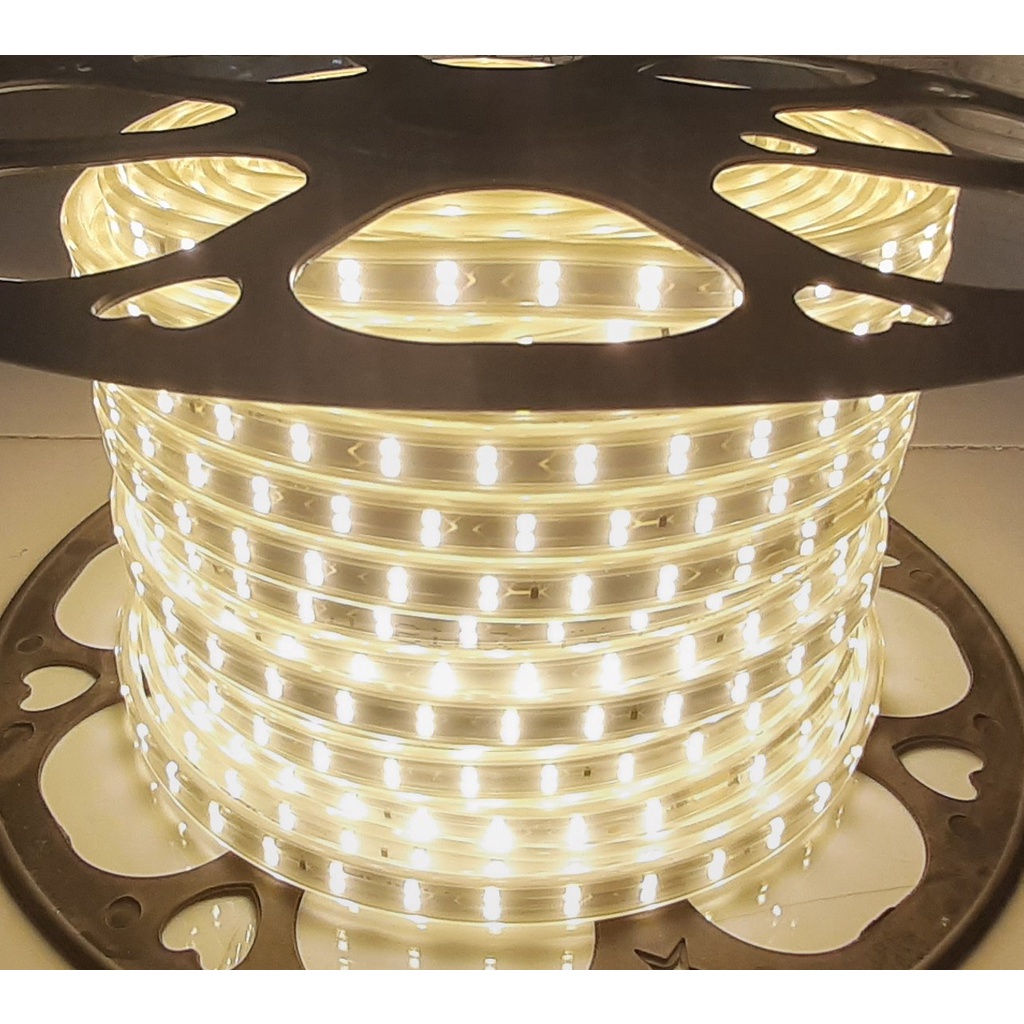 Đèn Led dây đôi trang trí 2835 màu vàng, đỏ, hồng, xanh lá, xanh dương dùng hắt trần, tủ trưng bày ( bán theo met )